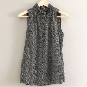 SOLD ✅ J. Crew Herringbone Top